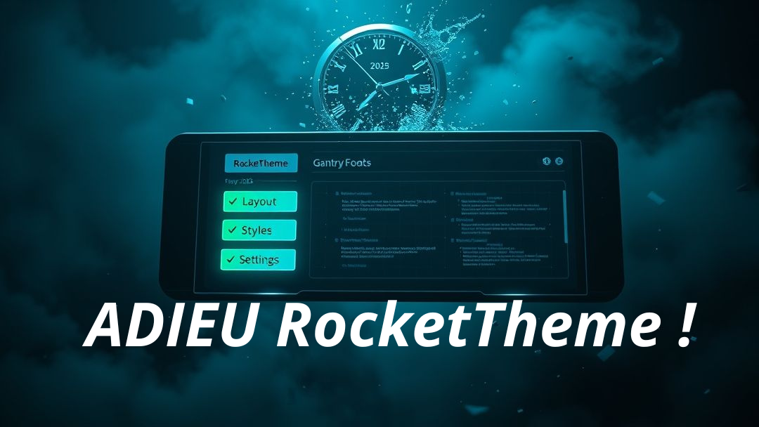 Rocket Theme ferme ses portes