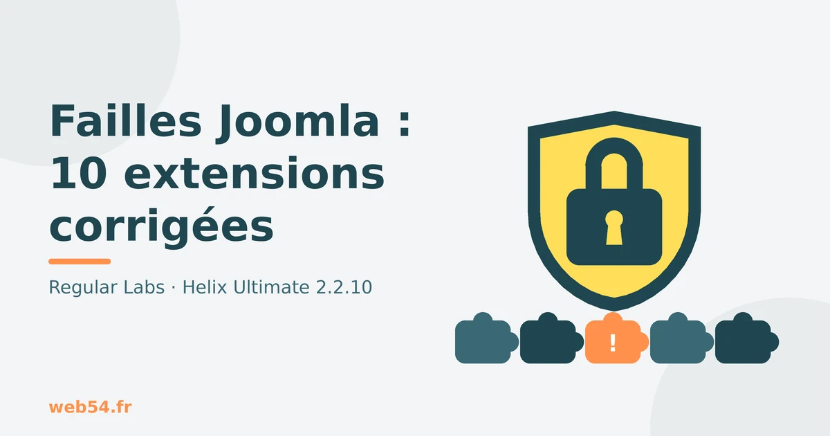 Failles Joomla Regular Labs Hero