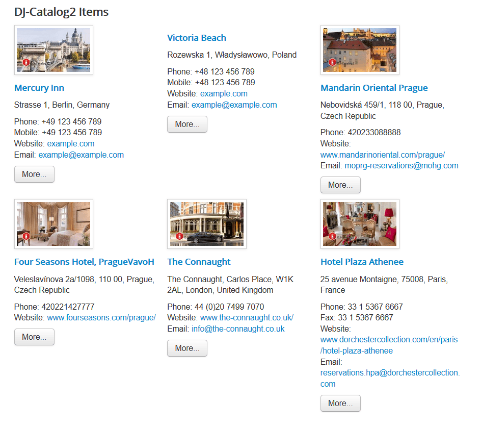 DJ Catalog Items Module Columns Frontend DJ Catalog Items Module columns frontend